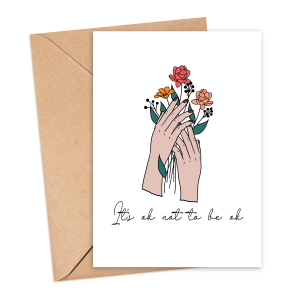 Mental Wellbeing Card - It's OK Not To Be OK