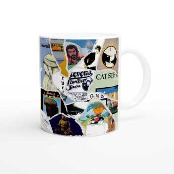 Cat Stevens Inspired Anthology of First Ten Albums USA Style Mug