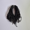 Tag String with Snap Lock | PVC and Polyester | Cord, Twine | Gift, Clothing, Accessories, Labels - White - 100