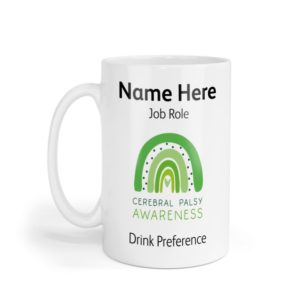 Personalised Ceramic Mug - Cerebral Palsy Awareness
