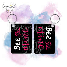 Valentine's Day Key Ring - Bee Mine