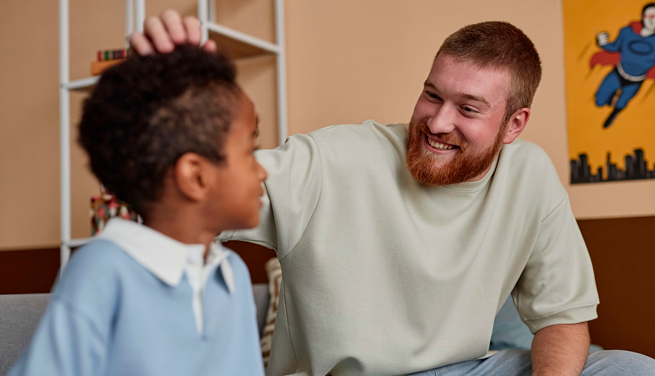 Passionate Amore Social Care Support Worker providing friendly home-based care and daily support to a client
