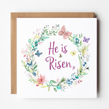 Easter Card - He Is Risen - Standard Smooth Card