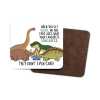 Funny Dinosaur Coaster: Dino Meme Novelty Gift