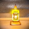 Single stem Copper frame Bottle table lamp Jack Daniels/Makers Mark/Jagermeister/Arber Gin
