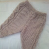 Baby's Hand Knitted 4 Piece Pram Suit - Age 0 - 3 mths - Chest 16 ins -  £27.50