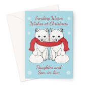 Daughter And Son In Law Christmas Card