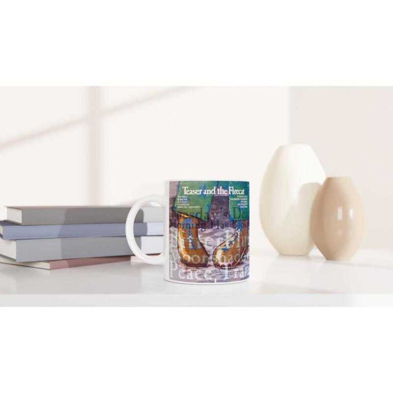 Cat Stevens Teaser And The Firecat Vinyl Album Track Mug - Ceramic White
