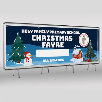 Christmas Fair Banners (with Logo)