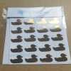 Rubber Duck Golden Stickers - 2