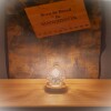 The Clear Head Vodka Block Base Table Lamp