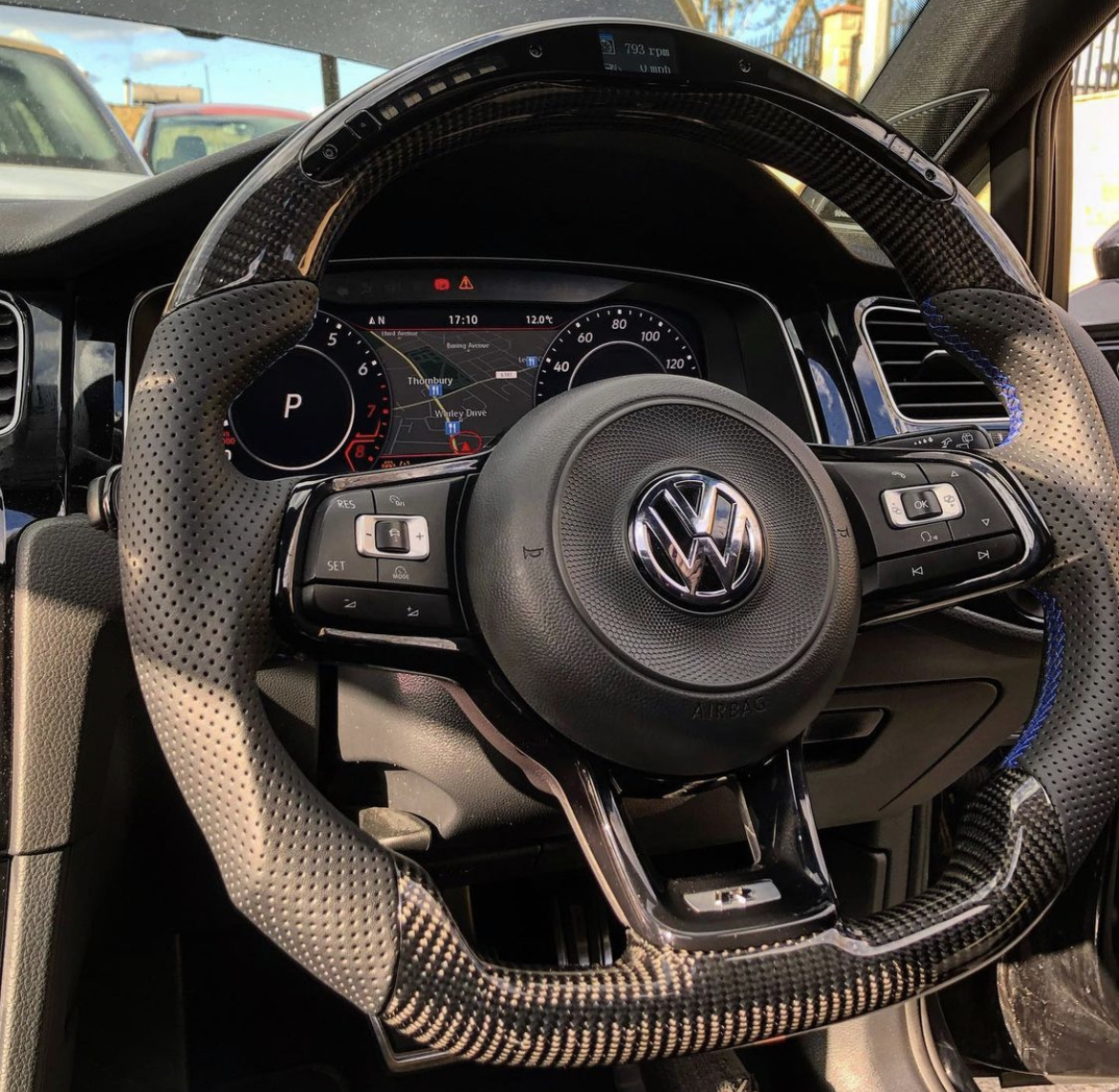 MK7 VW CUSTOM STEERING WHEEL