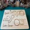 Personalised Santa Tray /Christmas Eve Tray / Santa Gifts / Christmas Gifts for Children / Family Christmas - Wooden Drinks Tray - Yes