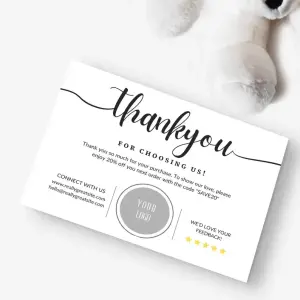 Small Business Thank You Cards - Thank You For Choosing Us