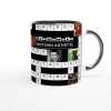 Motown Artists Crossword Mug - Ceramic White