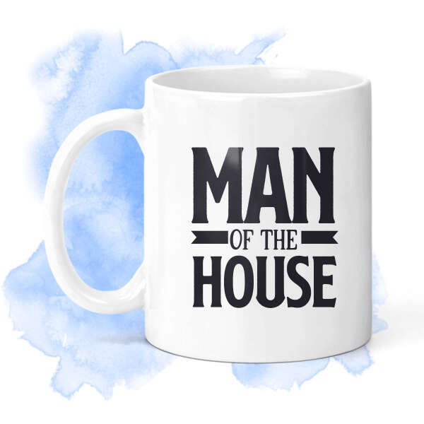 Father's Day Ceramic Mug - Man of the House