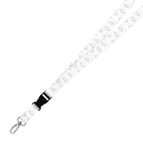 Double Breakaway Lanyard - Clouds & Stars