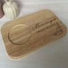Mothers Day Gift Engraved Wooden Tea and Biscuit Board / Gift for Birthday Housewarming Mothers Day / Serving Board / Coffee and Cake - Design 1 - Tea & Biscuits