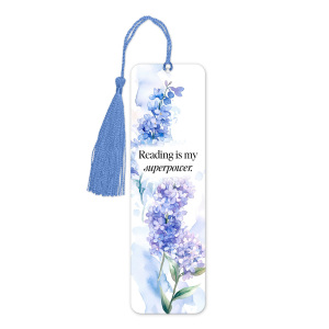 Aluminium Bookmark with Tassel - Reading Is My Superpower