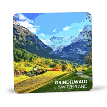 Grindelwald Switzerland Coaster Set