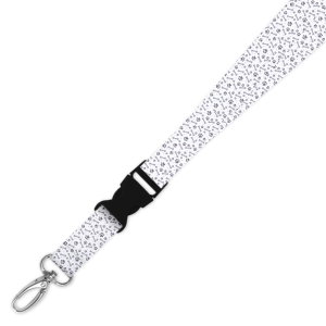 Double Breakaway Lanyard - Paw Print & Bone