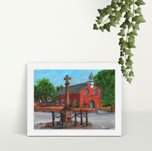 Hollins Green Momorial - A4 Print - Mounted