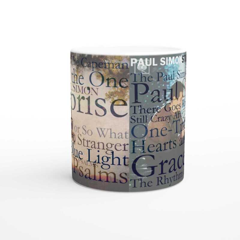 Paul Simon Studio Albums Mug