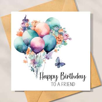 Birthday Card For Friends, Friend Birthday Card, Card for Bestie, Happy Birthday to the kind of Friend everyone wishes they had, Best Friend