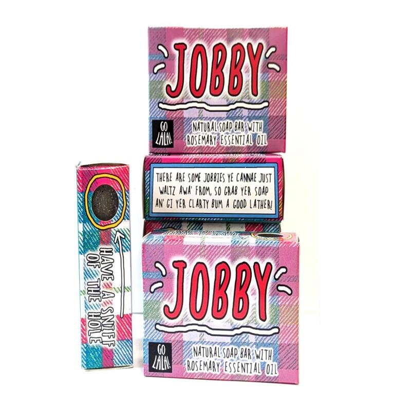 Jobby Soap | Rosemary | Funny Gift | Stocking Filler | Secret Santa | Valentine | Scottish