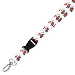 Double Breakaway Lanyard - Valentine Cats