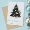 Christmas Card For Brother & Sister-in-Law Christmas Tree Card Wising You A Merry Christmas - Portrait (5x7) / Blank Inside
