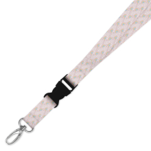 Double Breakaway Lanyard - Rainbow Doodles