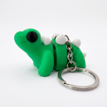 Baby Stegosaurus Keyring