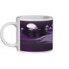Anime Girl Mug: Purple Music Lover Gift