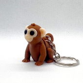 Baby Monkey Keyring Pack