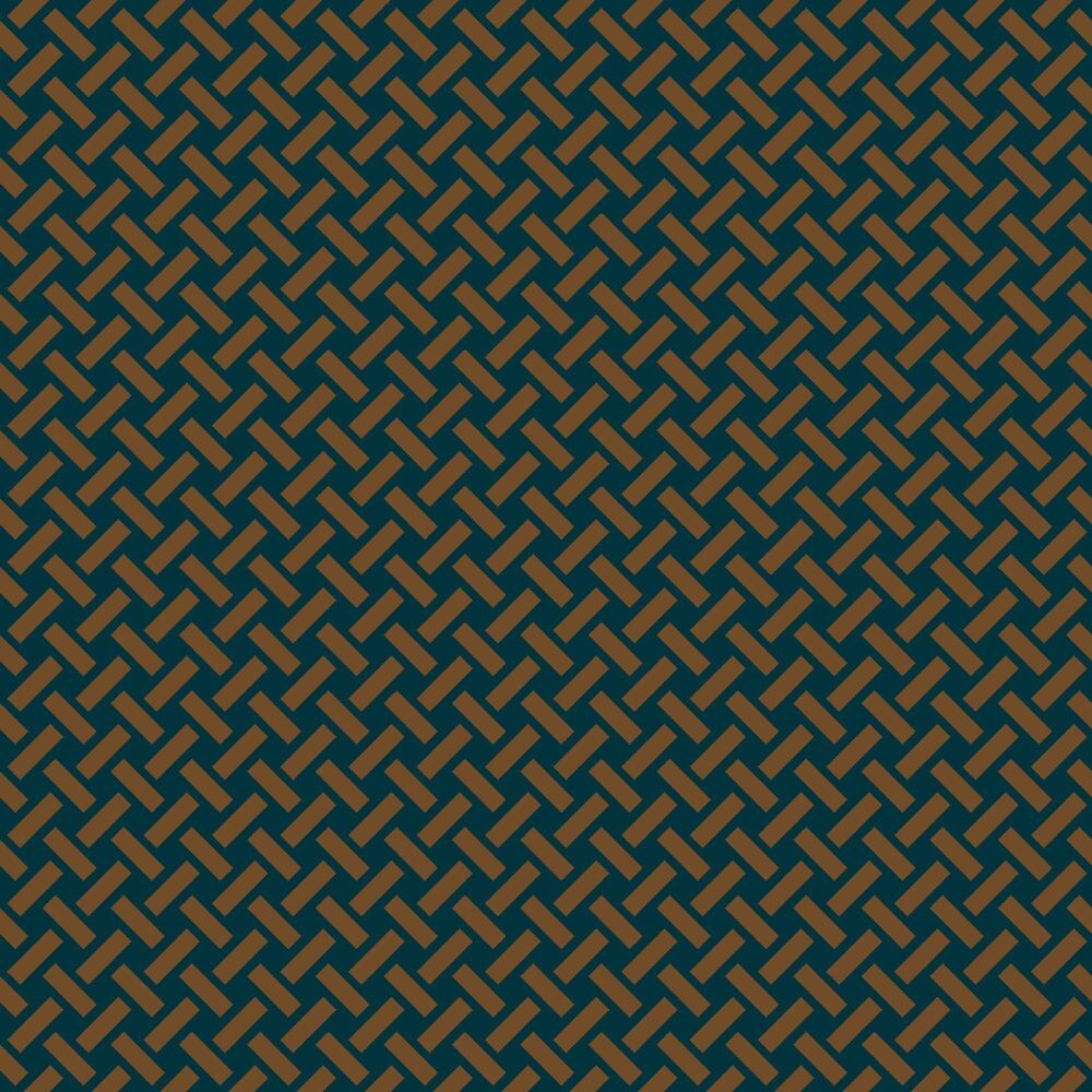 TRELLIS TAN-TEAL