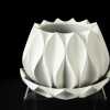 Abyssal Planter Pot 02 - Matte Dark Green