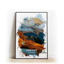 Glen Etive - Scotland - High Gloss Print - A4 - Standard