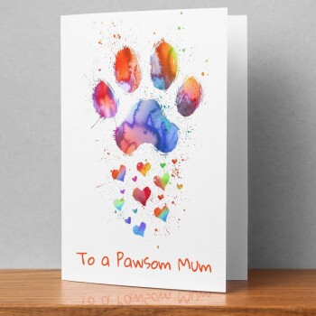 Mother's Day Card From The Dog Mother's Day Mothers Day card Mothering Sunday Happy Mother's Day Card For Mom Mommy Mum Mummy