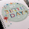 Birthday Interview Book - Birthday Keepsake book, memories book, 1st Birthday gift, New baby gift, Birth - 12yrs