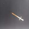 100 Chrome Vinyl Sword stickers - 1 - Gold