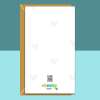 Funny Personalised Engagement Card - Cheeky Design - Custom Names - For Newly Engaged Couple - Him and Her, Him and Him, Her and Her - Blank inside - Regular - Matte