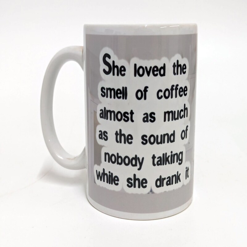 Smell of Coffee funny mug