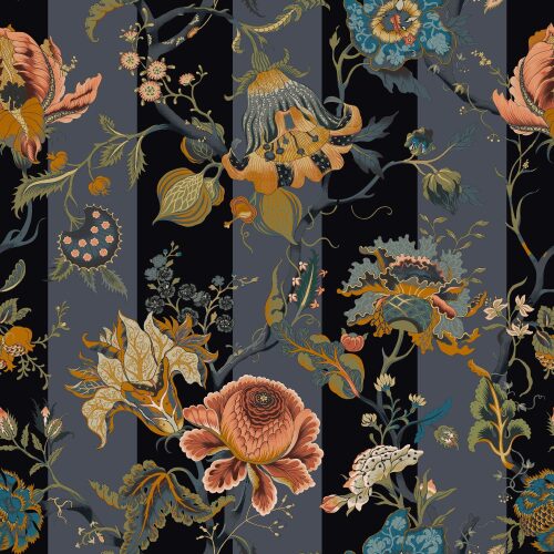 ATHENA STRIPE - MIDNIGHT