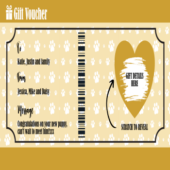 Scratch Reveal Gift Voucher |  Scratch Reveal For Gift Card or Voucher