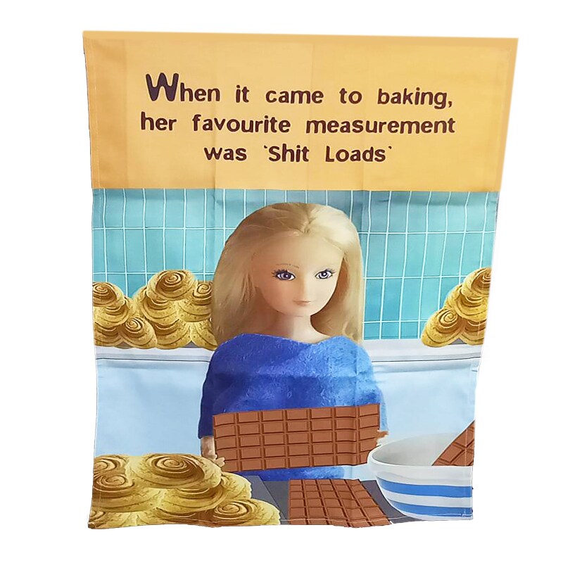 Fun Tea Towel | Trollied Dollies | Kitchen Gift |