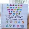 Handmade PHONICS Test Good Luck Card