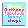 Birthday Card | Fanny Chops | Square card