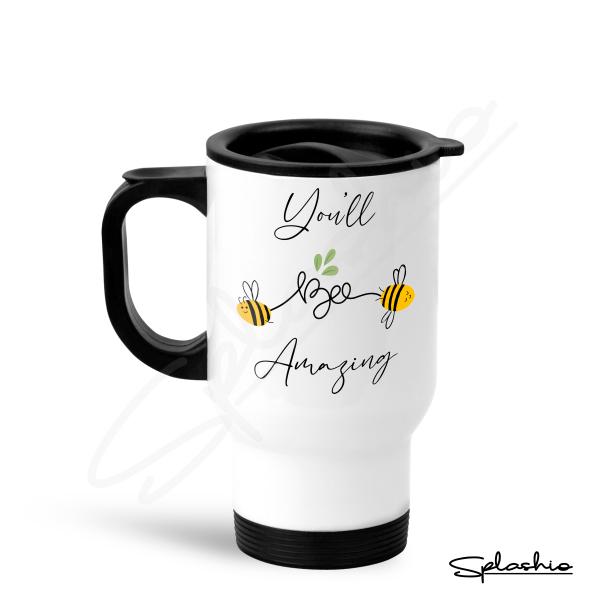 New Job Travel Mug - You'll Bee Amazing