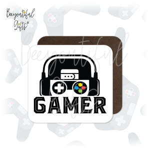 Gaming Coaster - Gamer - Toughened Glass Coaster